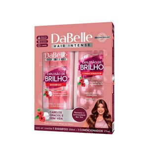 Kit DaBelle Hair Intense Explosão de Brilho Duo (2 Produtos)