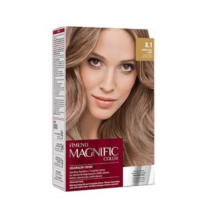 Coloração Amend Magnific Color 8.1 Louro Cinza Claro