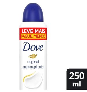 Desodorante Antitranspirante Aerosol Dove Original 250 ml