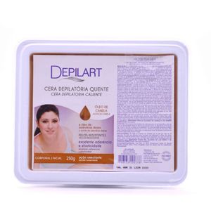 Cera Depilatoria Depilart 250g Quente Canela E Amend