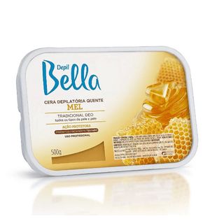 Cera Depilatória Quente Em Barra Depil Bella Mel Deo 500g