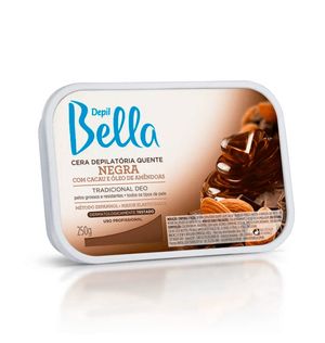 Cera Depilatória Depil Bella Quente Negra 250g