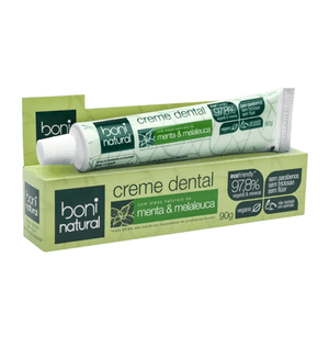 Creme Dental Boni Nat 90g S/fluor Menta