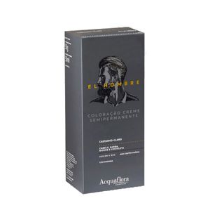 Coloração Acquaflora El Hombre 5.0 Castanho Claro