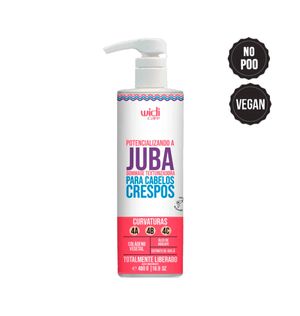 Potencializando Widi Care a Juba Gommage Texturizadora 480g