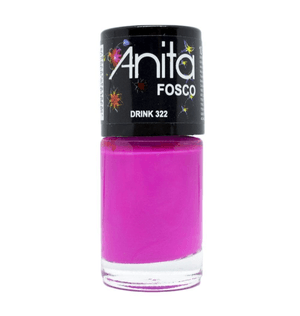 Esmalte Anita 10ml Neon Fosco Drink