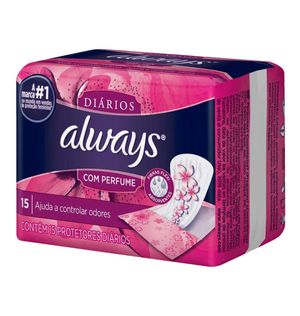 Protetor Diario Always C/15 C/perf.