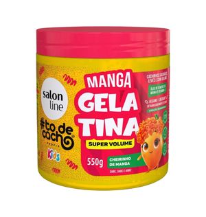 Gelatina Salon Line #todecachinho Kids Super Volume Manga 550g