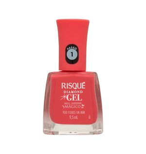 Esmalte Risqué Diamond Gel Cremoso Meu Jardim Mágico Vejo Flores em Mim