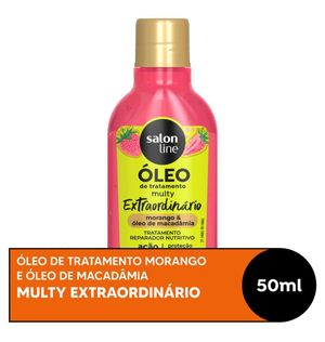 Óleo Reparador Cachos dos Sonhos Multy Extraordinário Reparação Salon Line 50ml
