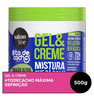 Gelacreme Salon Line #todecacho Fixação Ultra Extraordinária 500g