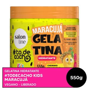 Gelatina Hidratante Salon Line #todecacho Kids Maracujá 550g