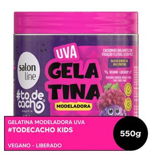 Gelatina Modeladora #todecacho Kids Salon Line 550g