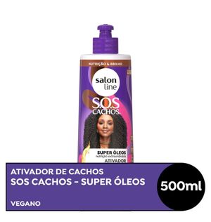 Ativador de Cachos Salon Line SOS Nutritivo 500ml