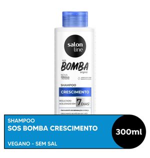 Shampoo Salon Line S.O.S Bomba Original 300ml