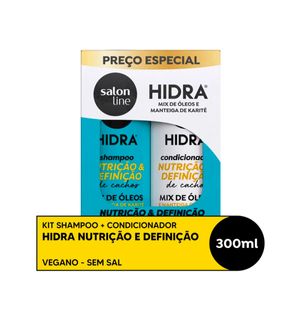 Kit Shampoo + Condicionador Hidra Nutrição e Definição 300ml
