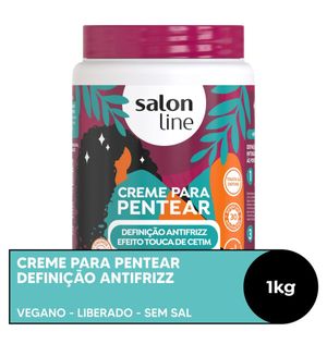 Creme de Pentear Salon Line Definição Antifrizz 1000ml