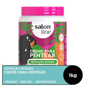 Creme de Pentear Salon Line Redutor de Volume Definição Intensa 1000g