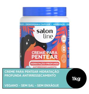 Creme Para Pentear Hidratação Profunda 1kg Salon Line