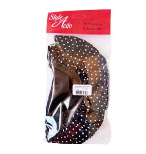 Touca Style Acao Cetim Dupla Face