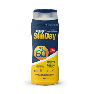 Protetor Solar Nutriex 200ml Sunday Fps60