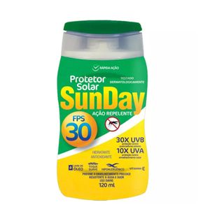 Protetor Solar Nutriex C/repelent 120ml Sunday Fps30
