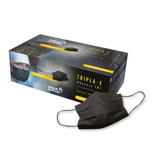 Mascara Facial Volk C/50 Tripla Preta