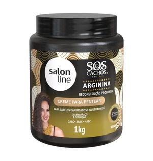 Máscara Salon Line Condicionante SOS Cachos Arginina 1kg