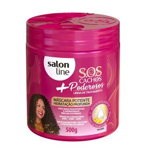 Masc Cap Salon Line 500g Sos+poderosos