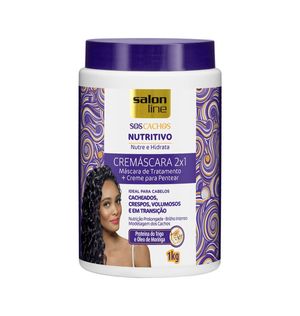 Masc Cap Salon Line 1kg Sos 2x1 Nutritivo