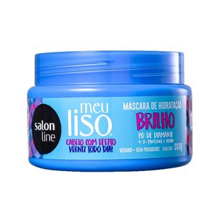 Máscara Salon Line Hidratação Meu Liso + Brilho - Frizz 300g