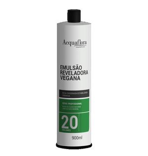 Água Oxigenada Reveladora Acquaflora Vegana 20vol 900ml