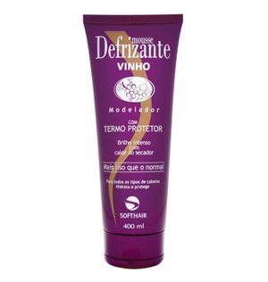 Defrizante Soft Hair 400ml Vinho