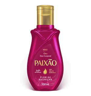 Oleo Paixao 100ml Flor De Baunilha