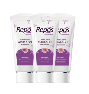 Creme Repos 110g Pes E Maos Pele Sensivel