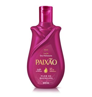 Locao Corporal Paixao 200ml Flor De Baunilha
