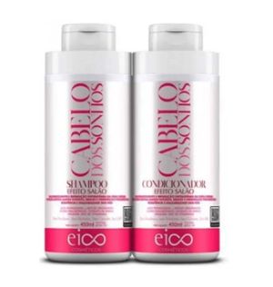Kit Eico Sh+cond 850ml Cabelo Dos Sonhos