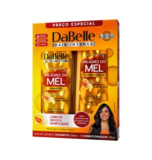 Kit Shampoo + Condicionador Dabelle Milagres do Mel
