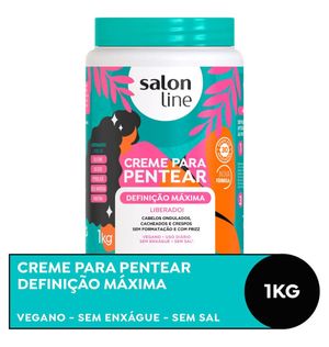 Creme para Pentear Salon Line Definição Máxima 1000g