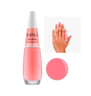Esmalte Impala Transparente A Cor da Sua Moda Sem Pressa