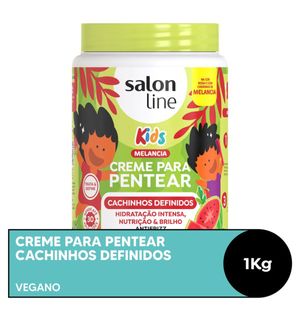 Creme para Pentear Salon Line Kids Cachinhos Definidos Melancia 1000g