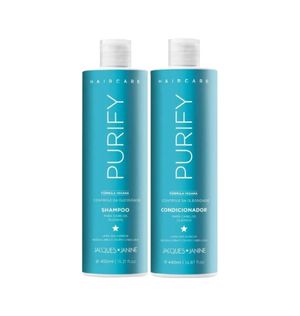 Kit Jacques Janine Hair Care Purify Shampoo 450ml + Condicionador 440ml