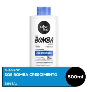 Shampoo Salon Line 500ml Sos Bomba De Vitaminas