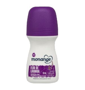 Desodorante Monange Flor de Lavanda Roll-on Antitranspirante Feminino 50ml