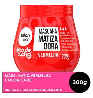 Máscara Matizadora Salon Line #Todecacho Vermelha 300g