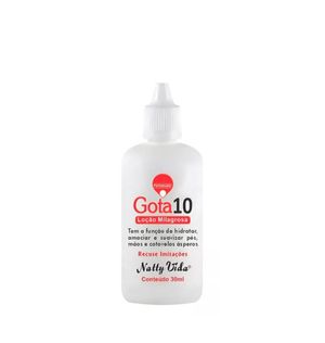Gel Natty Vida 30ml Gota Milagrosa Mao Pes Co