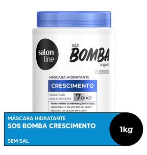 Máscara de Hidratação SOS Bomba Original Salon Line 1kg