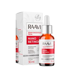 Sérum Facial Concentrado Nano Retinol Raavi 30ml