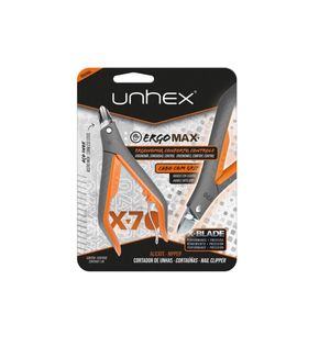 Alicate Unhex Unha X70 Laranja