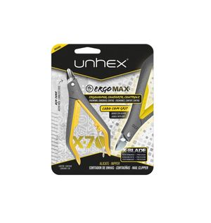 Alicate Unhex Unha X70 Amarelo